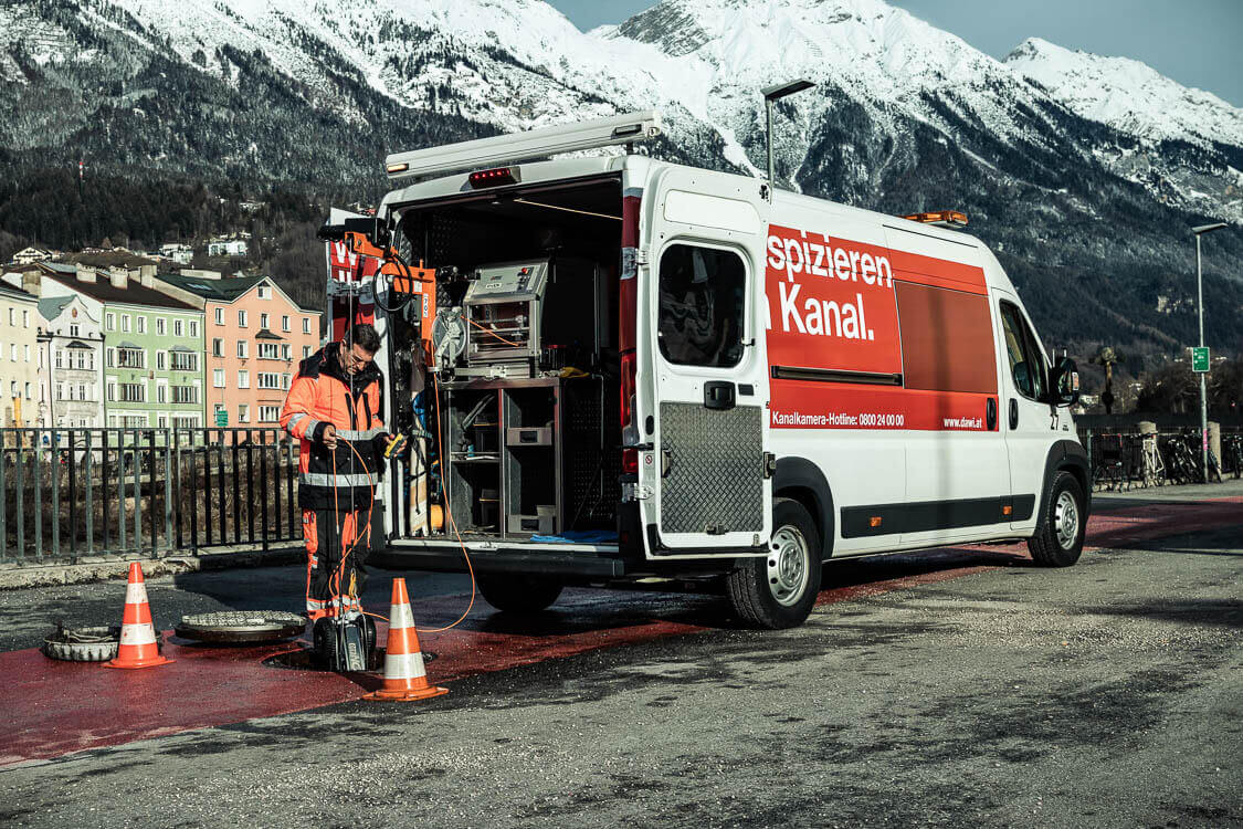 Kanalreinigung in Hall in Tirol