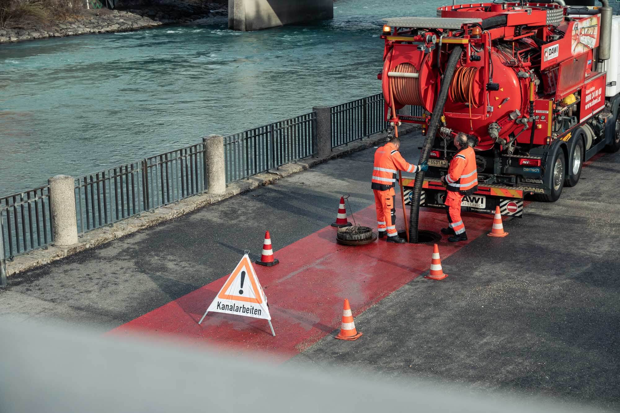 Kanalreinigung in Kirchberg, Bezirk Kitzbühel